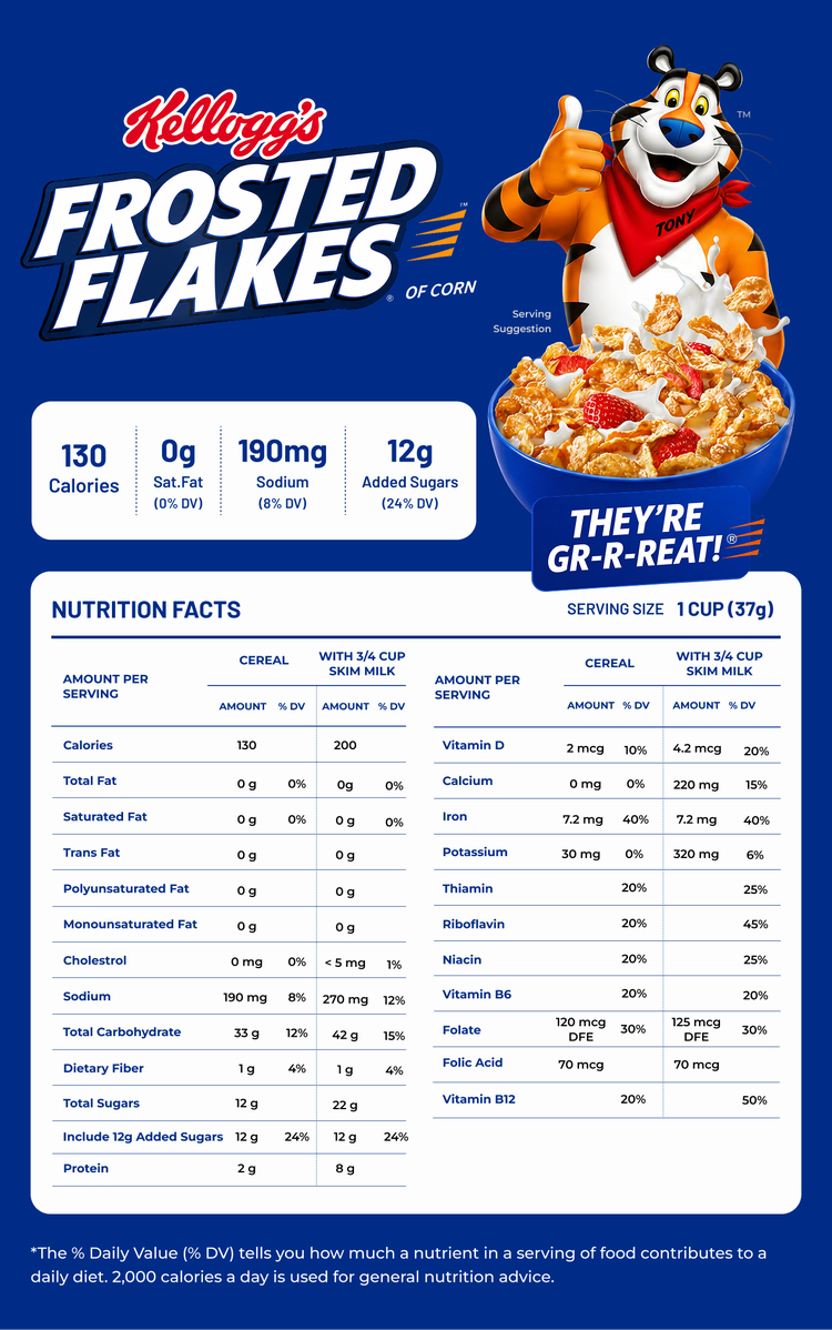 Frosted Flakes Nutritional Info