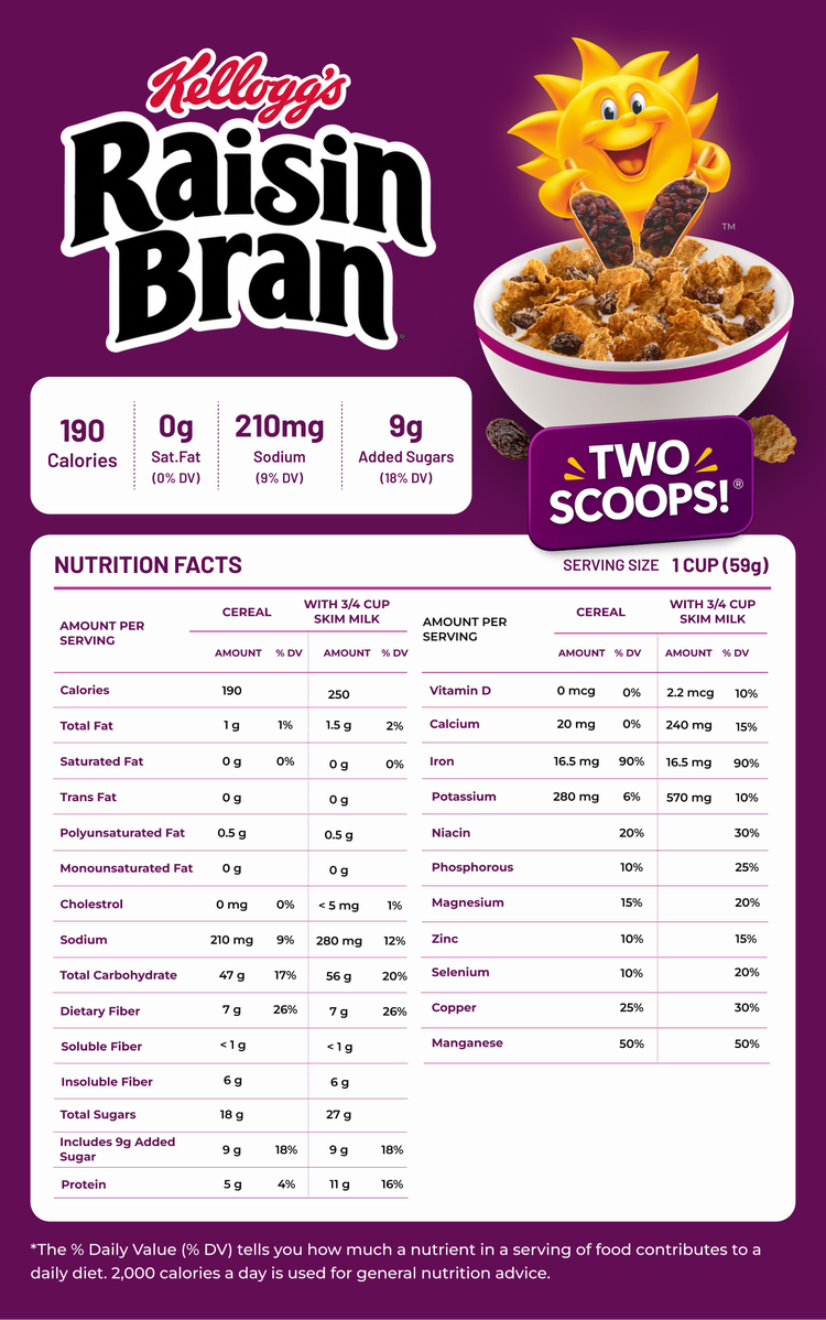 Raisin Bran Nutritional Info