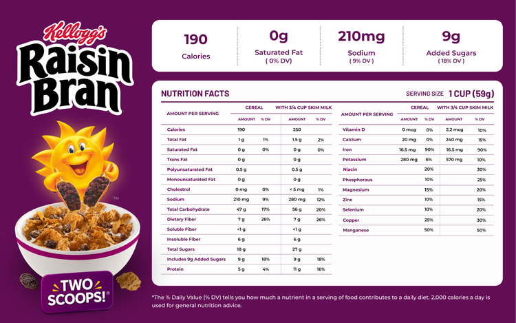 Raisin Bran Nutritional Info